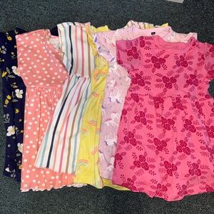 Colorful Kids Dress Set- 4T